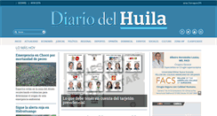 Desktop Screenshot of diariodelhuila.com
